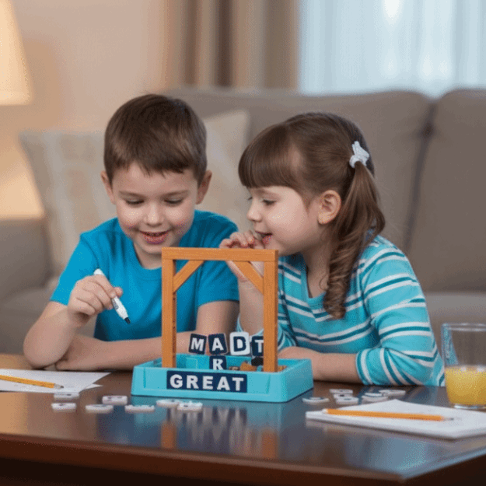 Board Game For 5 Players - Multiplayer Magnetic Hangman Board Games Interactive