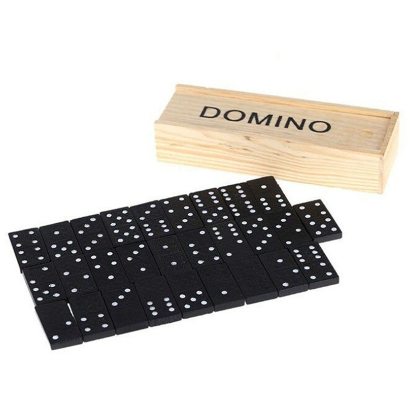 Board Game Master - 28pcs/Set Wooden Domino Board Games Table