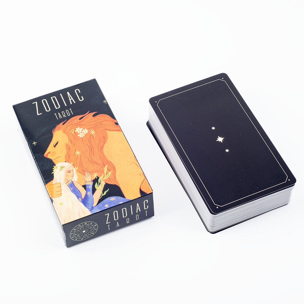 Board Game Quantum - 10.3x6cm Zodiac Tarot Cards for Fortune
