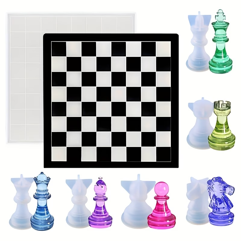 Board Game Diy - Top Quality 2026New Chess Silicone Molds