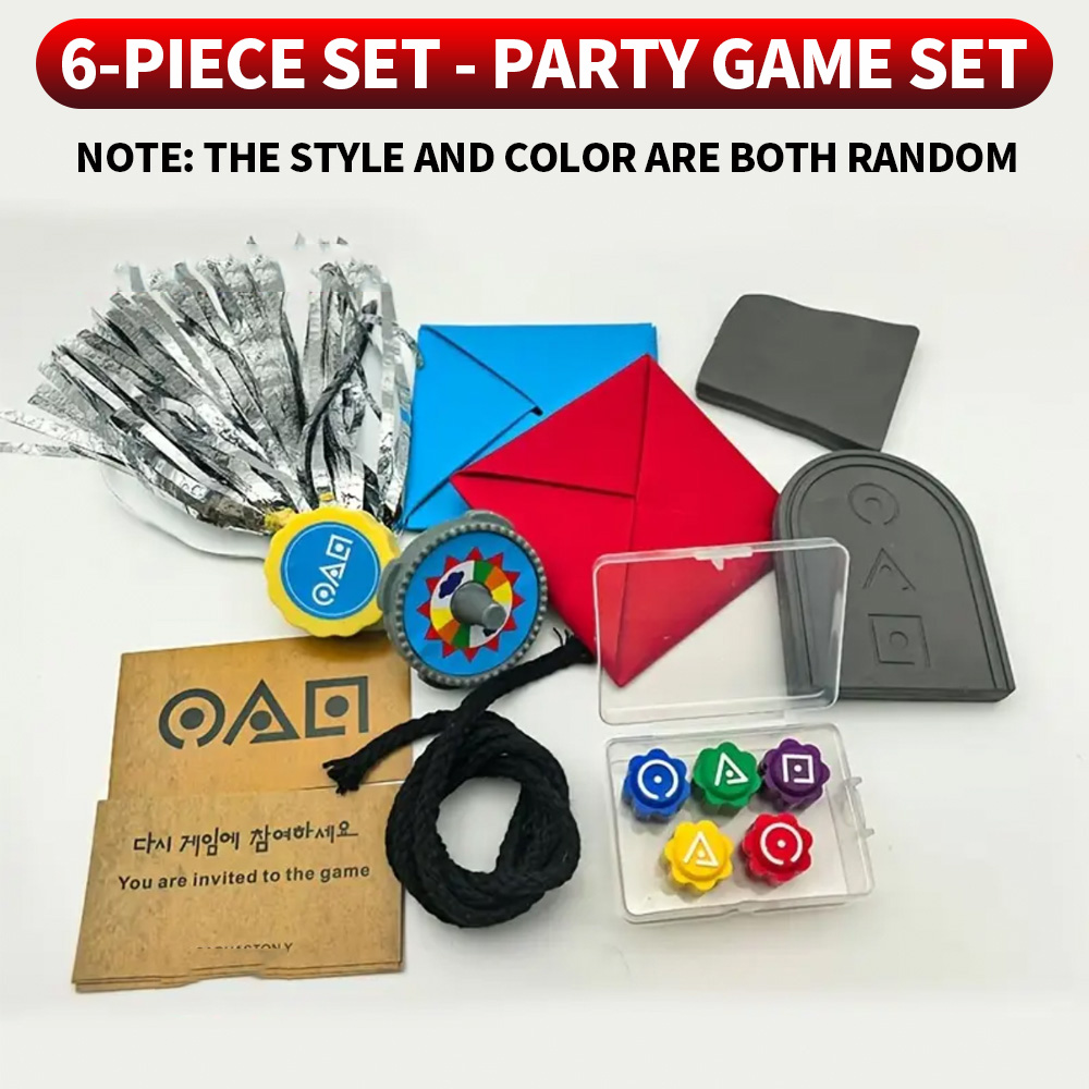 Board Game Master - 6-piece set - nostalgic traditional game