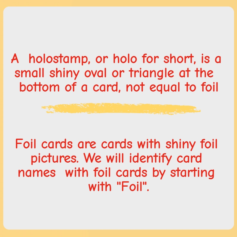 SilverFoil/EtchedFoil 