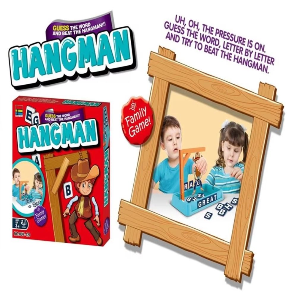 Multiplayer Magnetic Hangman B - Board Game For 5 Players recension och pris