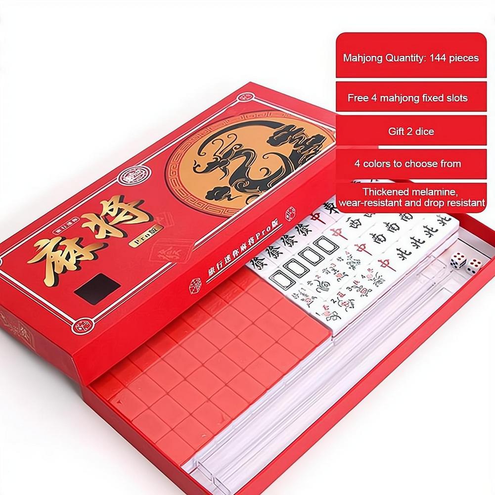 Portable Travel Mini Mahjong S - Board Game Master recension och pris