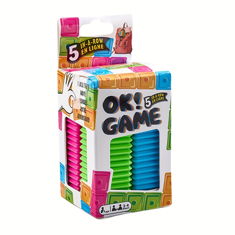 5 In A Row Strategy Board Game - Board Game For 5 Players recension och pris