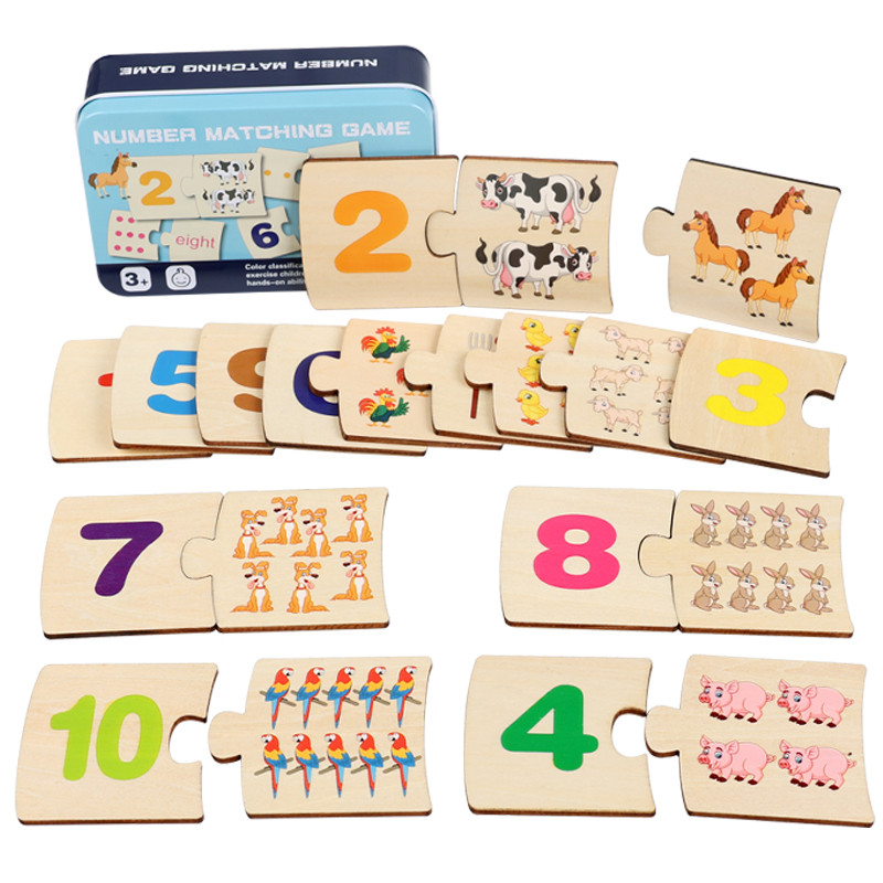 Children Iron Box Number Enlig - Board Game Box recension och pris