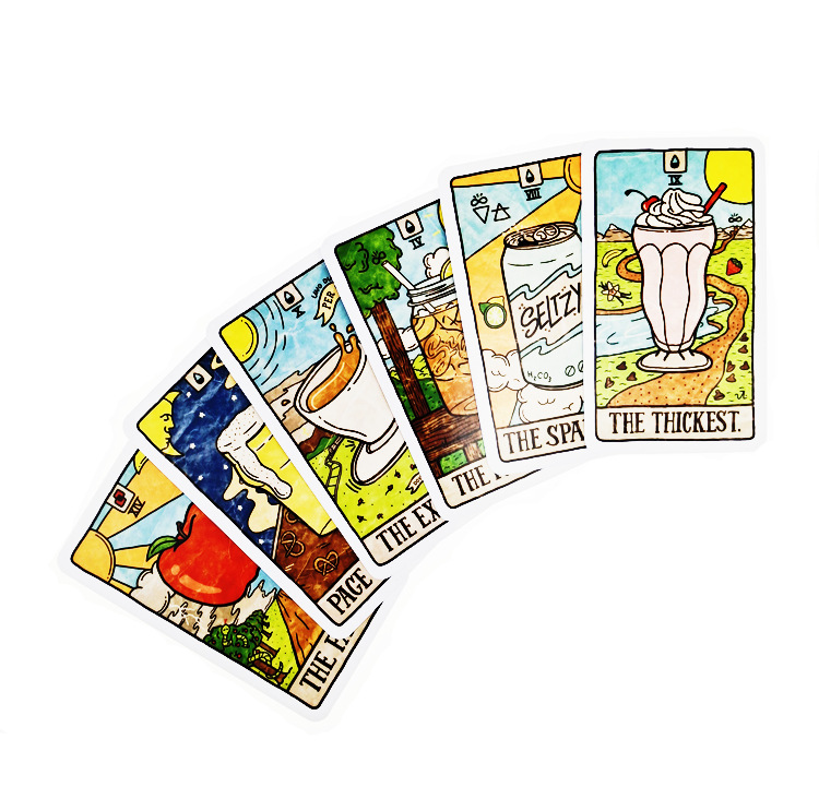 New 78 Illustrated Food&Drink  - Board Game Quantum recension och pris