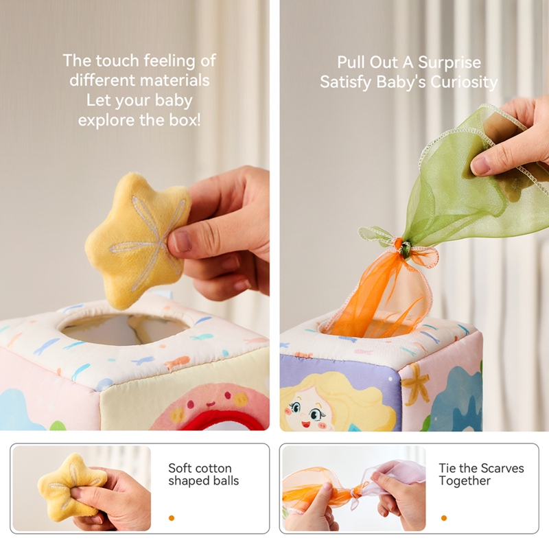 Baby Montessori Toy cotton Mag - Board Game Box recension och pris