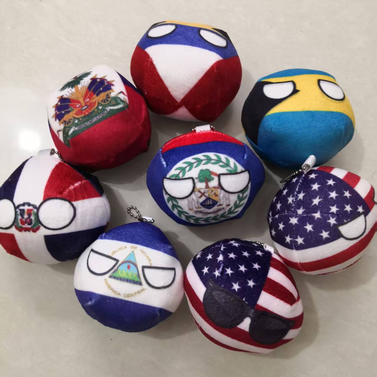 Countryballs Plush Keychain Do - Board Game Jamaica recension och pris
